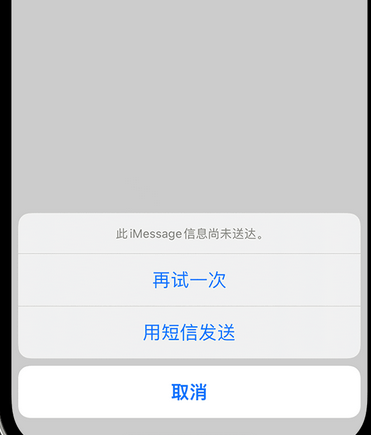 咸丰apple维修iPhone上无法正常发送iMessage信息