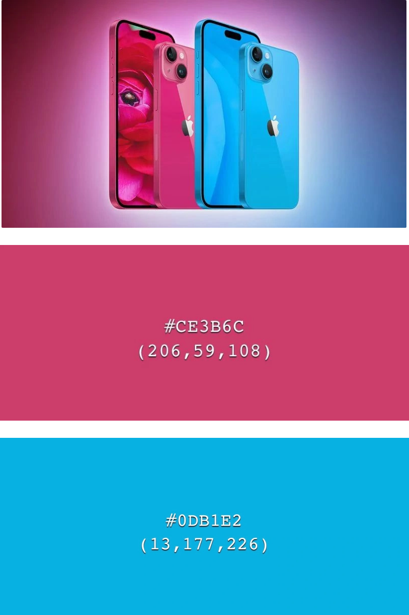 咸丰苹果维修网点分享iPhone 15 系列手机有哪些配色 