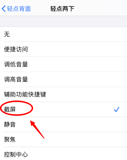 咸丰苹果手机维修分享iPhone12如何启用双击截屏 